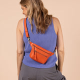 Beck's Bum Bag || Tangerine Classic Leather