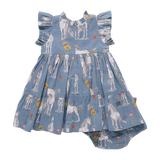 Baby Girls Jennifer Dress Set || Unicorn Field