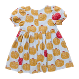 Girls Hermione Dress || Gold Apples