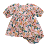 Baby Girls Evelyn Dress Set || Watercolor Floral