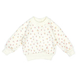 Aspen Pullover || Natural, Flowers
