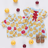 Boys Jack Shirt || Gold Apples