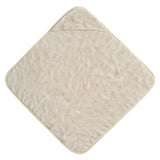 Organic Cotton Baby Hooded Towel || Fog