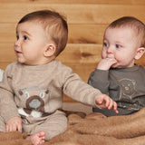 Baby Knit Jumpsuit || Sesame