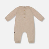 Baby Knit Jumpsuit || Sesame