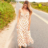 Women's Hope Dress || Small Orange Bud