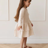 Organic Cotton Fayette Dress || Posy Garden Pink
