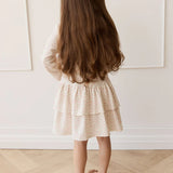 Organic Cotton Fayette Dress || Posy Garden Pink