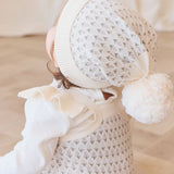 Savannah Jacquard Hat || Sheer Pink