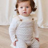 Savannah Jacquard Onepiece || Sheer Pink