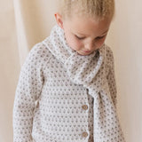 Savannah Jacquard Cardigan || Sheer Pink