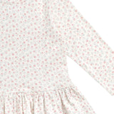 Organic Cotton Fayette Dress || Posy Garden Pink