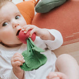 Knitted Cushion || Ramona the Radish