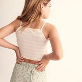 Quilted Floral Shorts || Confetti Pink