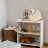 Little Lights Swan Lamp || Lake Flower White