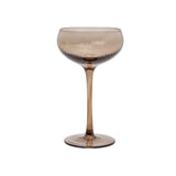 The Lou Coupe Glass Set || Smoke