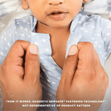 Organic Cotton Magnetic Footie || Mon Cheri