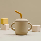 Leo Sippy Cup || Oat Slate