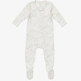 Marley Zip Pajama || Seafoam Star