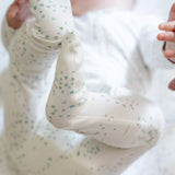 Marley Zip Pajama || Seafoam Star