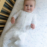 Marley Zip Pajama || Seafoam Star