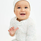Marley Zip Pajama || Seafoam Star