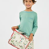 Large Zip Bag || Eat Your Greens