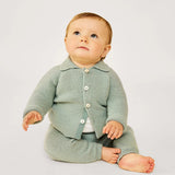 Pat Baby Jacket || Seafoam