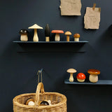 Forest Mushrooms Basket