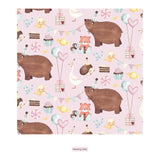 2 Way Zipper Footie || Shrinking Violet Forest Party