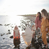 Organic Cotton Baby Hooded Towel || Fall Yellow