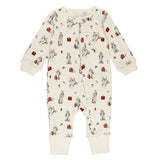 Organic Zipper Romper || Adventure Paddington