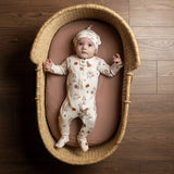 Organic 2-Way Zipper Footie || Adventure Paddington