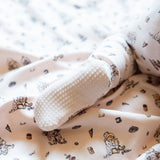 Organic 2-Way Zipper Footie || Sweet Paddington