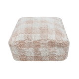 Pouf Vichy || Rose