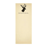 Skinny Notepad || Deer