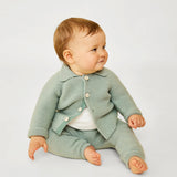 Pat Baby Jacket || Seafoam