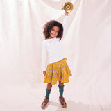 Seesaw Long Sleeve Rib T-Shirt || Cream