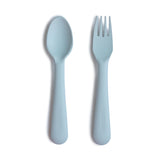 Fork & Spoon Set || Powder Blue