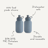 Silicone Puree Pouch Set || Blush