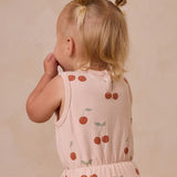 Cinch Playsuit || Cherries