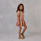 Tiered Mini Skirt || Poppy Gingham