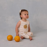 Tank & Slouch Pant Set || Oranges