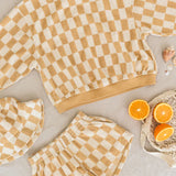 Summer Terry Set || Marigold Check