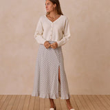 Ella Cardigan || Ivory