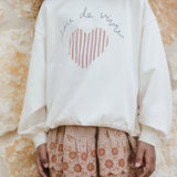 Oversized Sweatshirt || Joie de Vivre