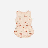 Cinch Playsuit || Cherries