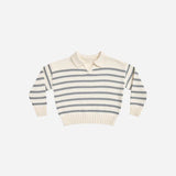 Collared Sweater || Stripe