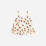 Cropped Peplum Tank || Tomatoes