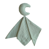 Organic Moon Lovey Blanket